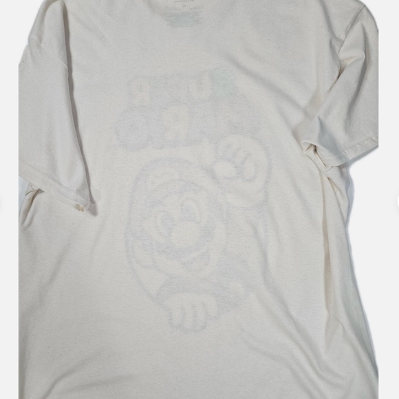 Super Mario Shirt Mens XL White Nintendo Graphic Tee T-Shirt 2023 New Tags Mario - Picture 2 of 8